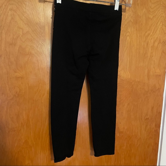 H&M Black Leggings with flip sequin embellishment 6-7 - Picture 4 of 5